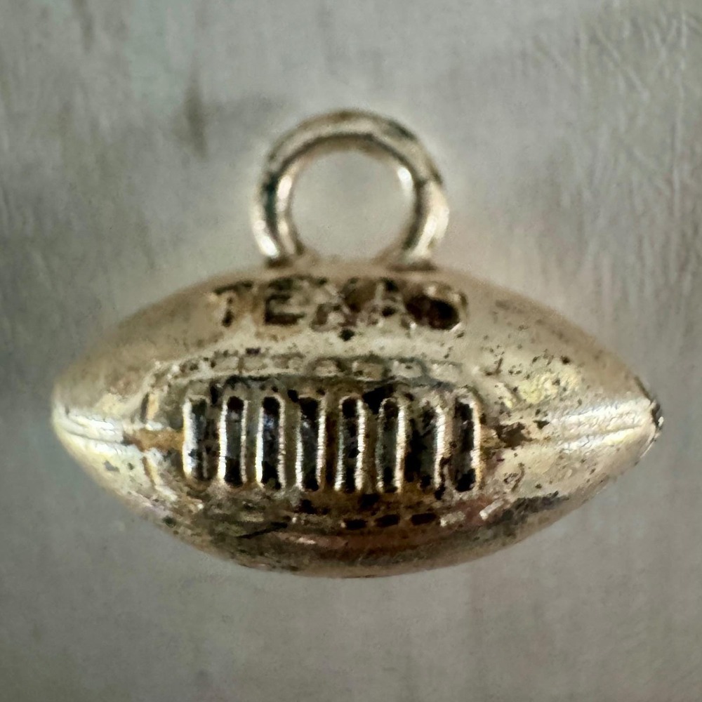 Vintage Cracker Jack Football/Basketball Assorted Charms Bronzed Silver Tone - Picture 3 of 7